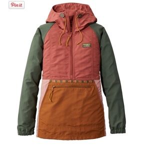 LL Bean Mountain Anorak Jacket Womens XXS!